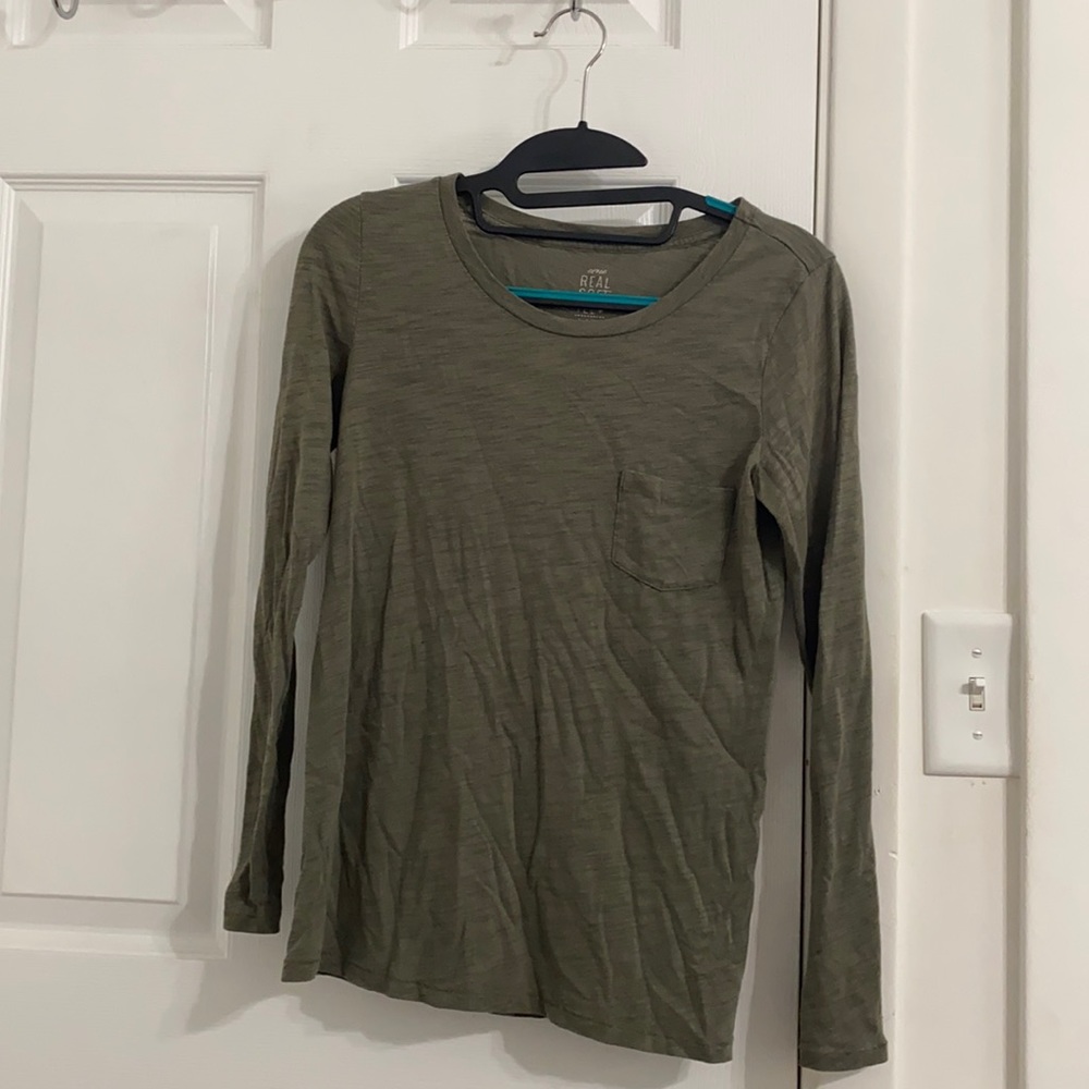 Aerie green long sleeve